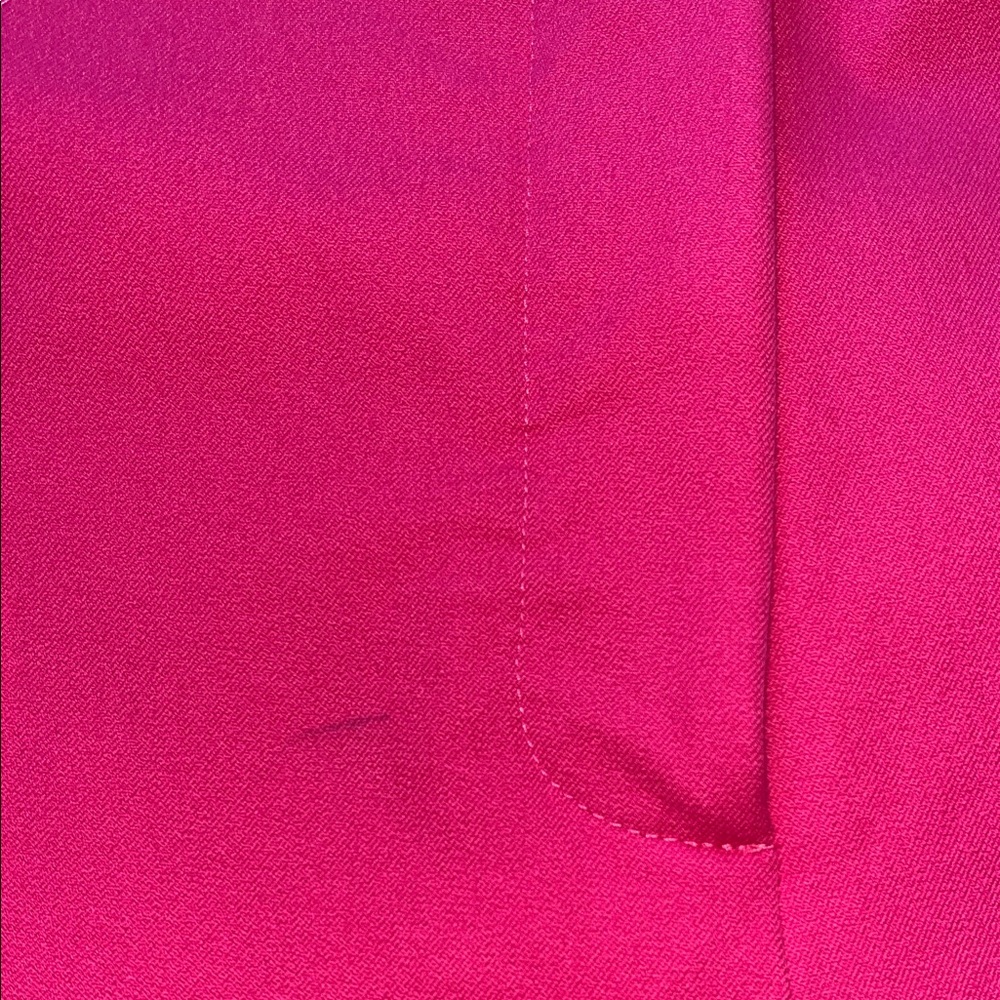 Size 12 St. John Sport By Marie Gray Hot Pink Pants - Picture 4 of 6